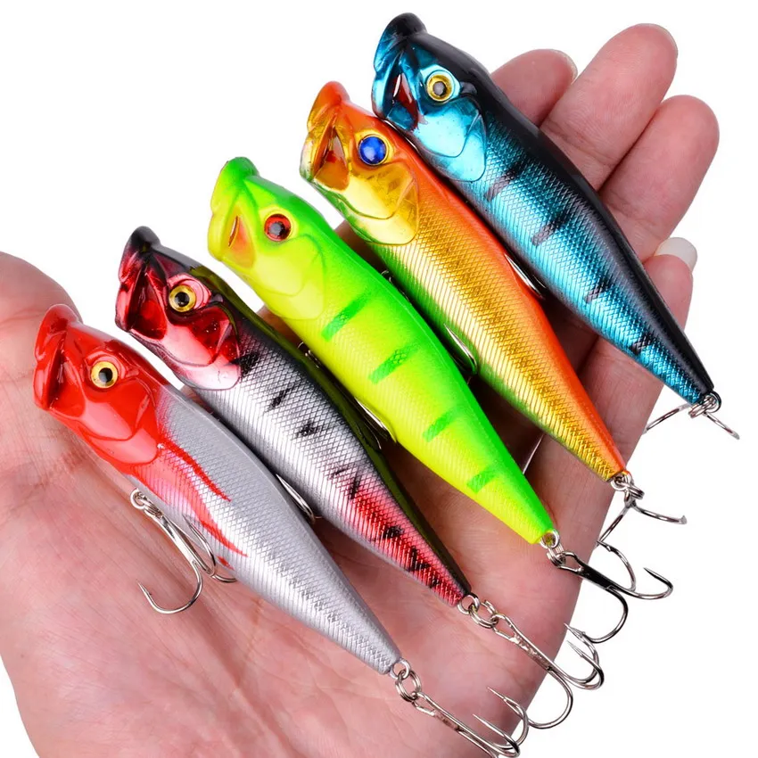 BUZZ BASS FISHING トップウォーター ルアー 6個セット BUZZ BASS FISHING トップウォーター ルアー 6個セット