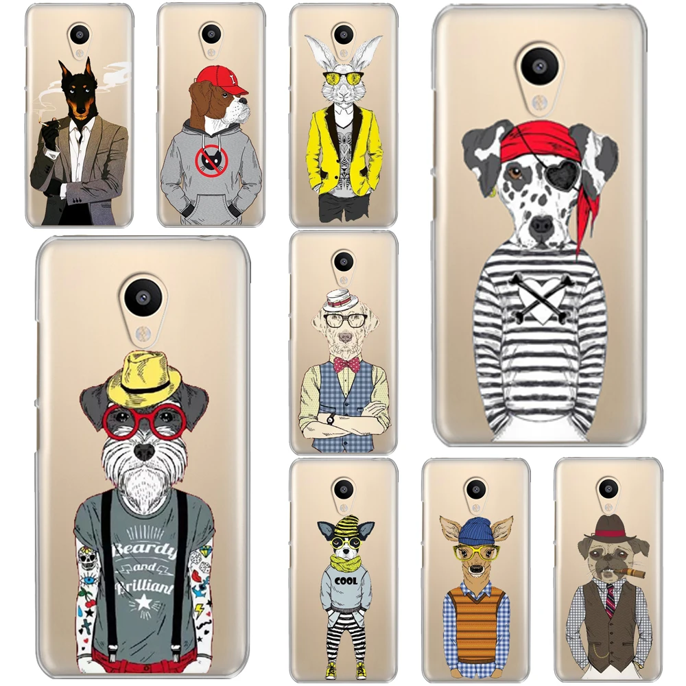 

Rabbit cool dog DC For Meizu M6 Note M5S 5C M3s 3 M5 Note Pro6 U10 U20 Soft silicone TPU Cover Case Coque Etui funda Phone shell