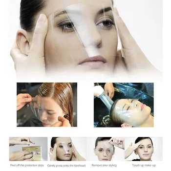 

50pcs Disposable Waterproof Windproof Haircut Protective Eye Face Shields Barberia Для Парикмахеров Hairdressing Barber Tools