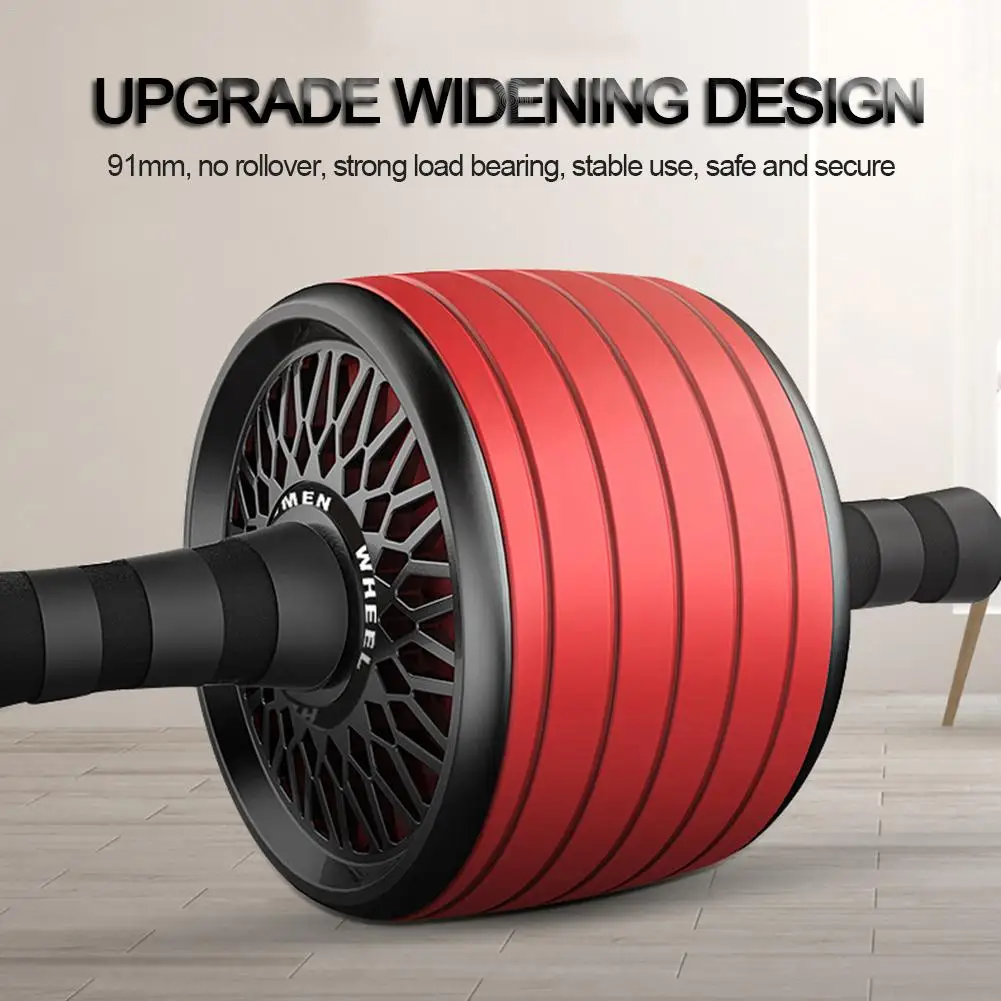 New Ab Roller Wheel - Sturdy Ab Workout Equipment For Core Workout - Ab Exercise Equipment As Abdominal Muscle Toner Equipment