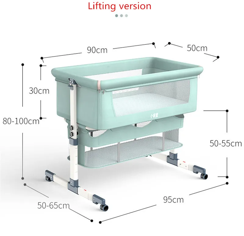 Baby Bed Portable Foldable Cradle Bed With Mattress Mosquito Net Multifunctional Baby Cribs Bedside Bassinets Cribs For Infants Baby Cribs Aliexpress