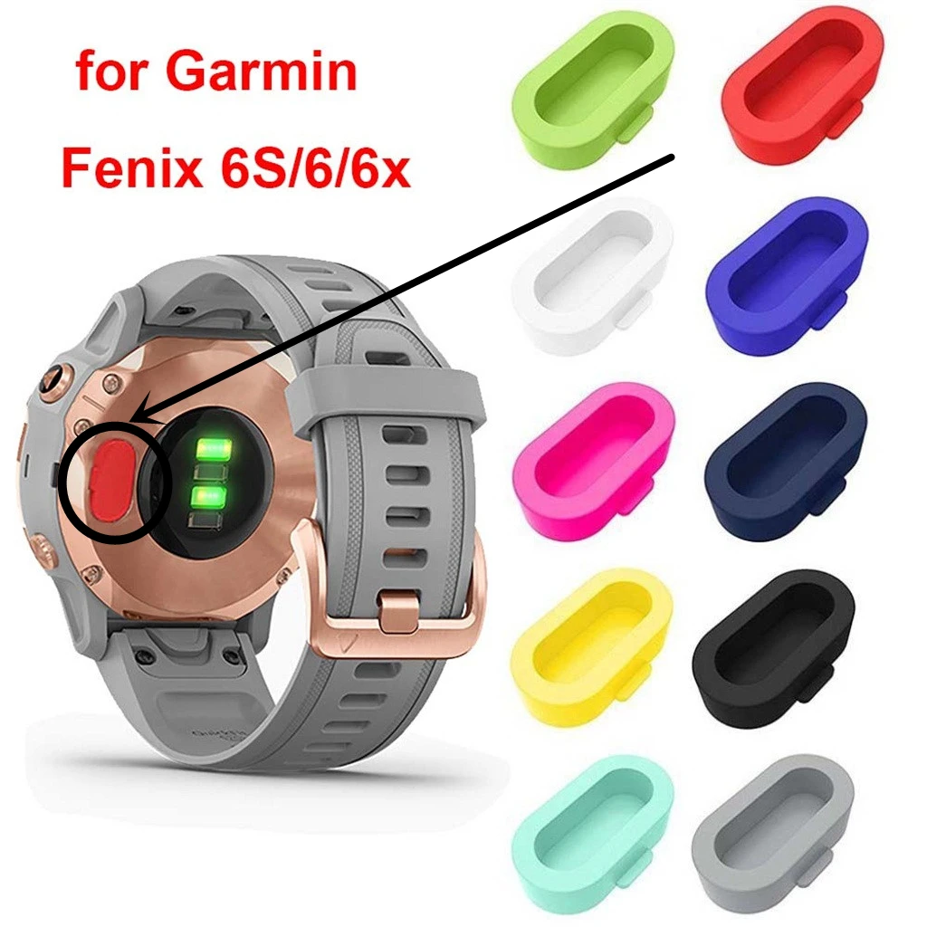 

GPS Watch Sensor Dust Proof Cap Replacement For Garmin Fenix 6S/6/6x Pro Smart Watch Bracelet Women Men Anti-Dust Cover 19Sep