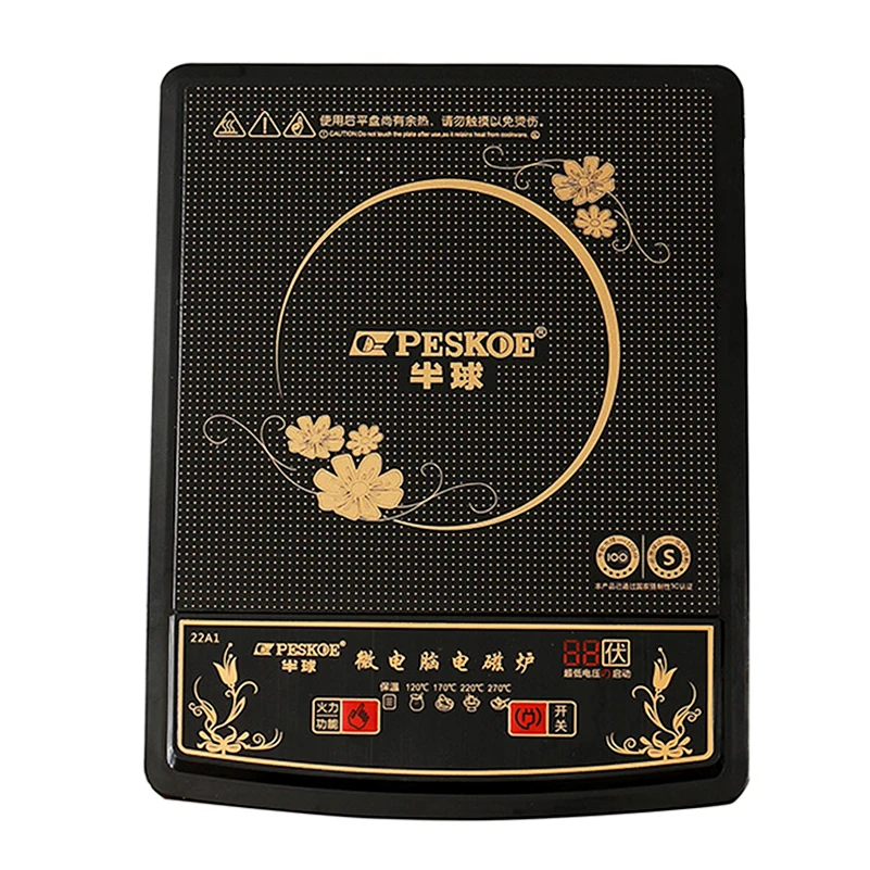 

2200w Multifunction Electric Induction Cooker Milk Water Boiler Stove Tea Coffee Burner Noodle Cooking Hotpot Heating Plate