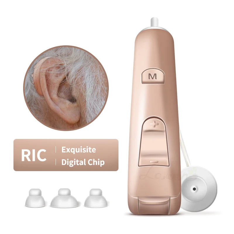 Description Picture 6 of itemVHP-704 Hearing Aid Digital BTE Hearing Aids Adjustable Tone Sound Amplifier Portable Deaf Elderly digital Hearing Aid Audifonos