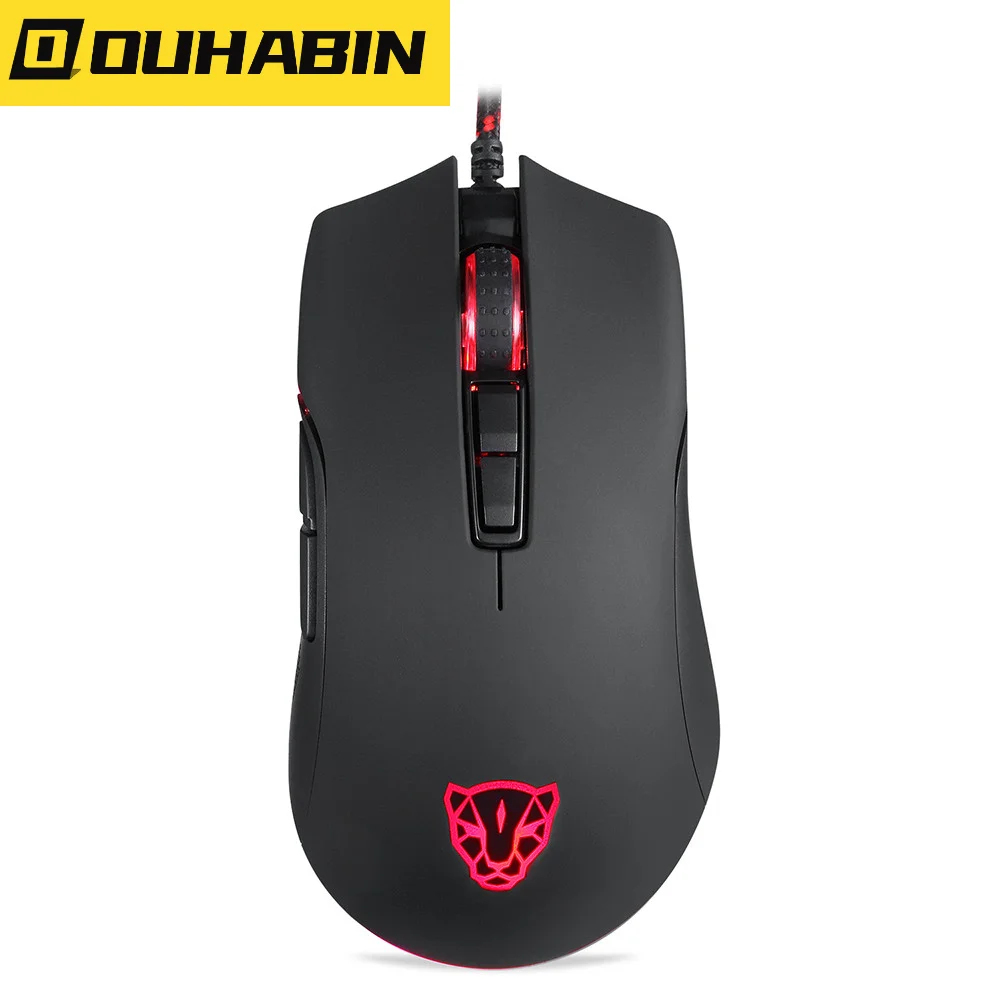 Игровая мышь MOTOSPEED V60 12000DPI профессиональная дышащая Оптическая Проводная игровая