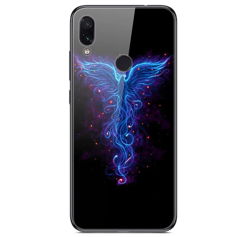 Dành Cho Xiaomi Redmi Note 7 Case Kính Cường Lực Tranh Ốp Lưng Cho Xiaomi Redmi Note7 6.3 "Fundas Coque Redmi NOTE 7 PRO Túi phone cases for xiaomi Cases For Xiaomi