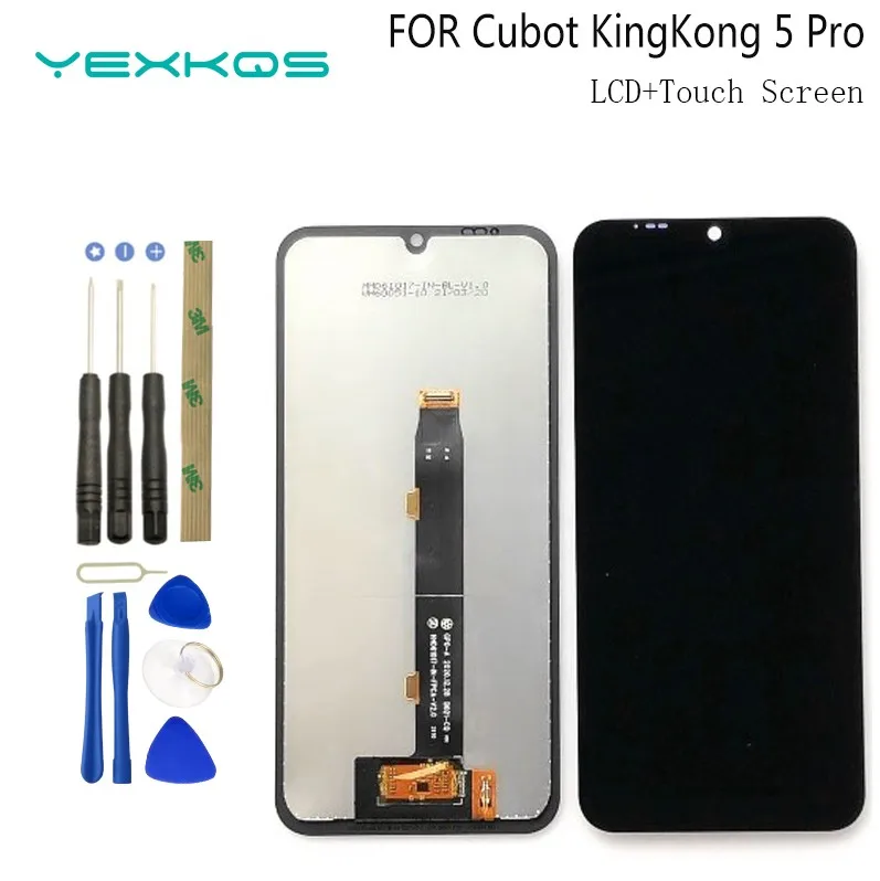 CUBOT KINGKONG 5 PRO ЖК-дисплей + кодирующий преобразователь сенсорного экрана в сборе 100%