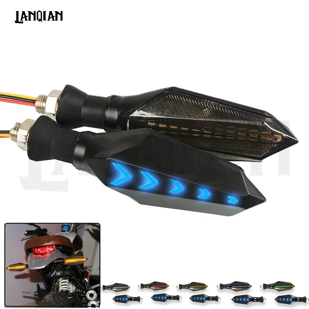 

Motorcycle Turn Signal indicator LED Turn Signal Flowing Light Tail Lights Brake lamp For Honda Afica Twin CB650F CB650R CB1000R