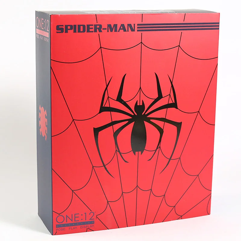 MEZCO Marvel Человек-паук один: 12 ПВХ фигурка Коллекционная модель игрушки