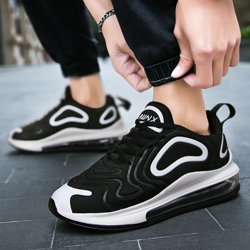 men's shoes breathable net cloth sports casual shock absorption travel all palm air cushion running | Спорт и развлечения