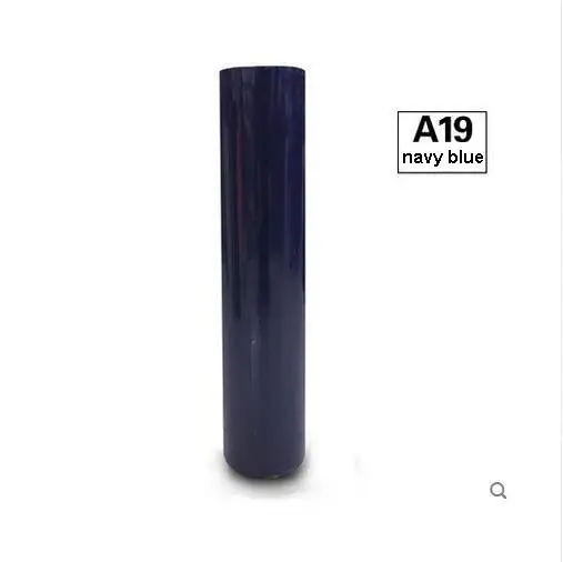 Распродажа!, 1 лист, 1" x 40"/30 см x 100 см, ПВХ, теплопередача, винил, сделай сам, термопресс, машина, футболка, железо на HTV печати - Цвет: navy blue