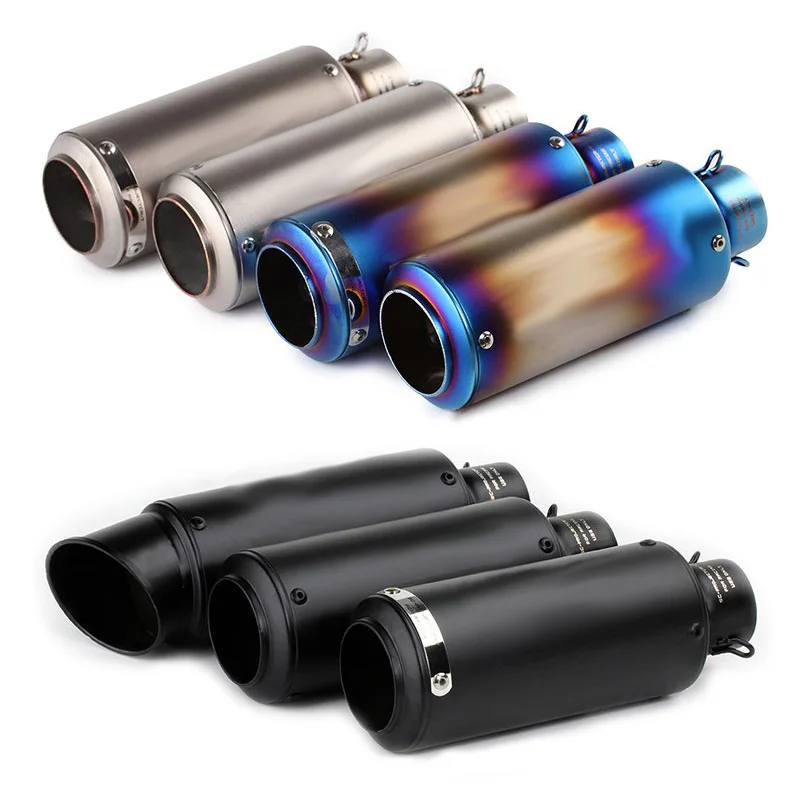 Motorcycle Exhaust SC Muffler Pipe DB killer Stainless Steel GP-Project Racing For YAMAHA HONDA R1 R3 R6 CBR600 Z1000 MT07 Nvx |