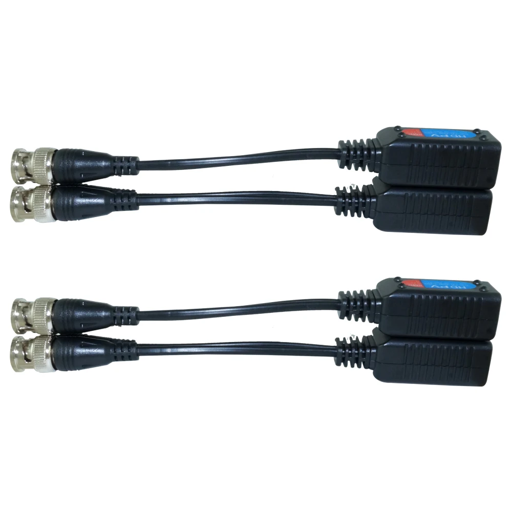 8MP HD Video Balun Connectors BNC TO RJ45 Conversion Twisted Pair Ethernet Support For AHD CVI TVI CVBS CCTV Cameras 6