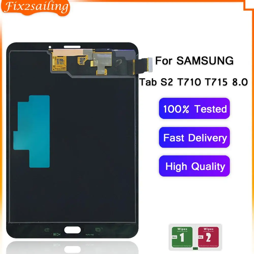 Lcd Display For Samsung Galaxy Tab S2 T715 Smt715 T710 Touch Screen