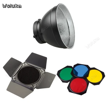 

Studio Bowens Standard Reflector Barndoor Honeycomb 4 Colored Light Filters For Flash Props Photography Accessories CD50 T10
