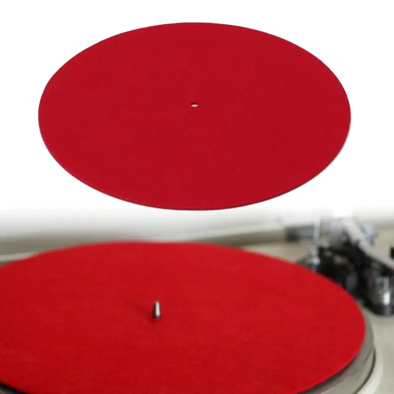Turntable Mat Slipmat Audiophile 3mm Felt Platter Vinyl Record Players Anti Vibration Durable Anti Static