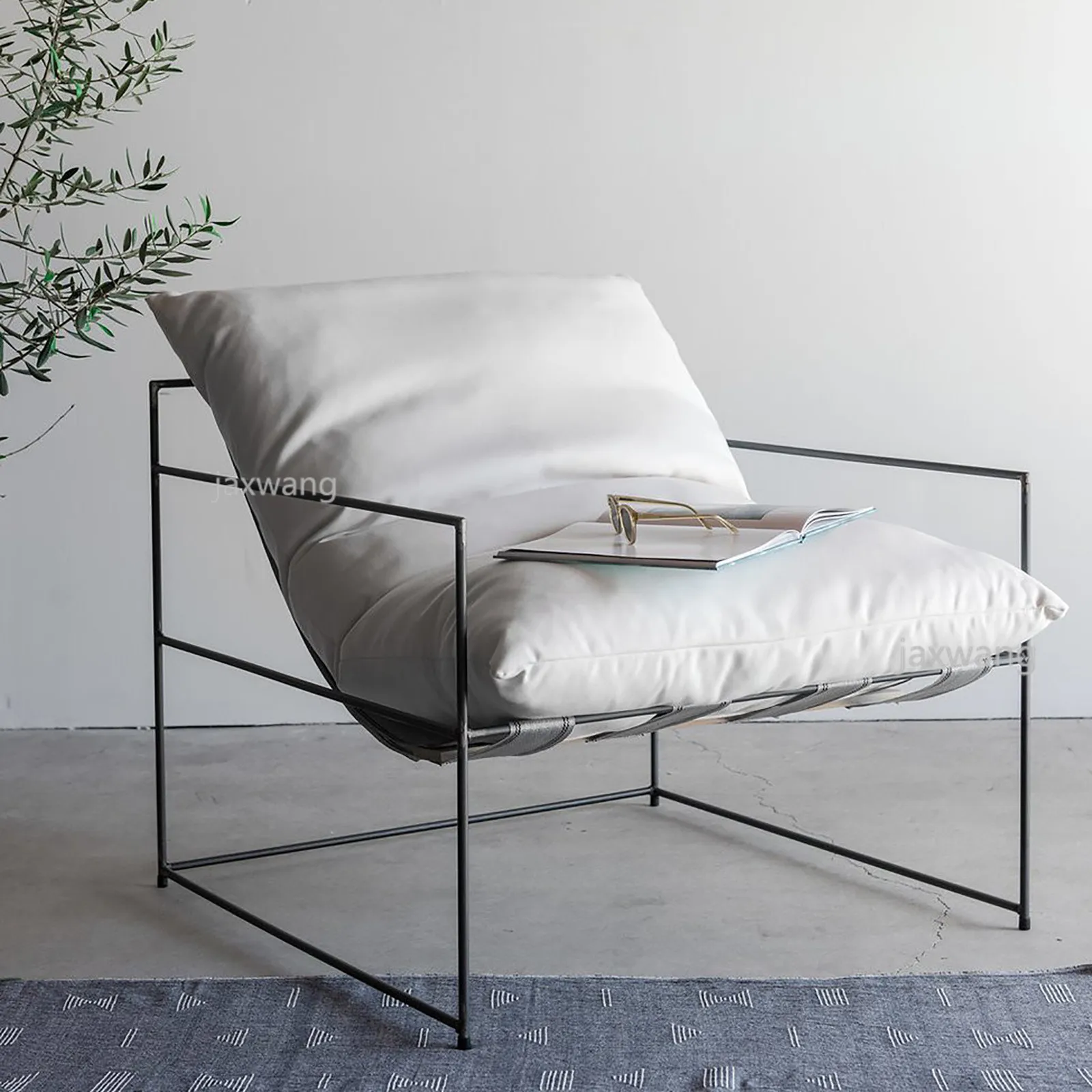 Одноместный диван в скандинавском стиле, кресло для гостиной, роскошный одноместный стул, простые американские диваны для спальни, мебель для гостиной