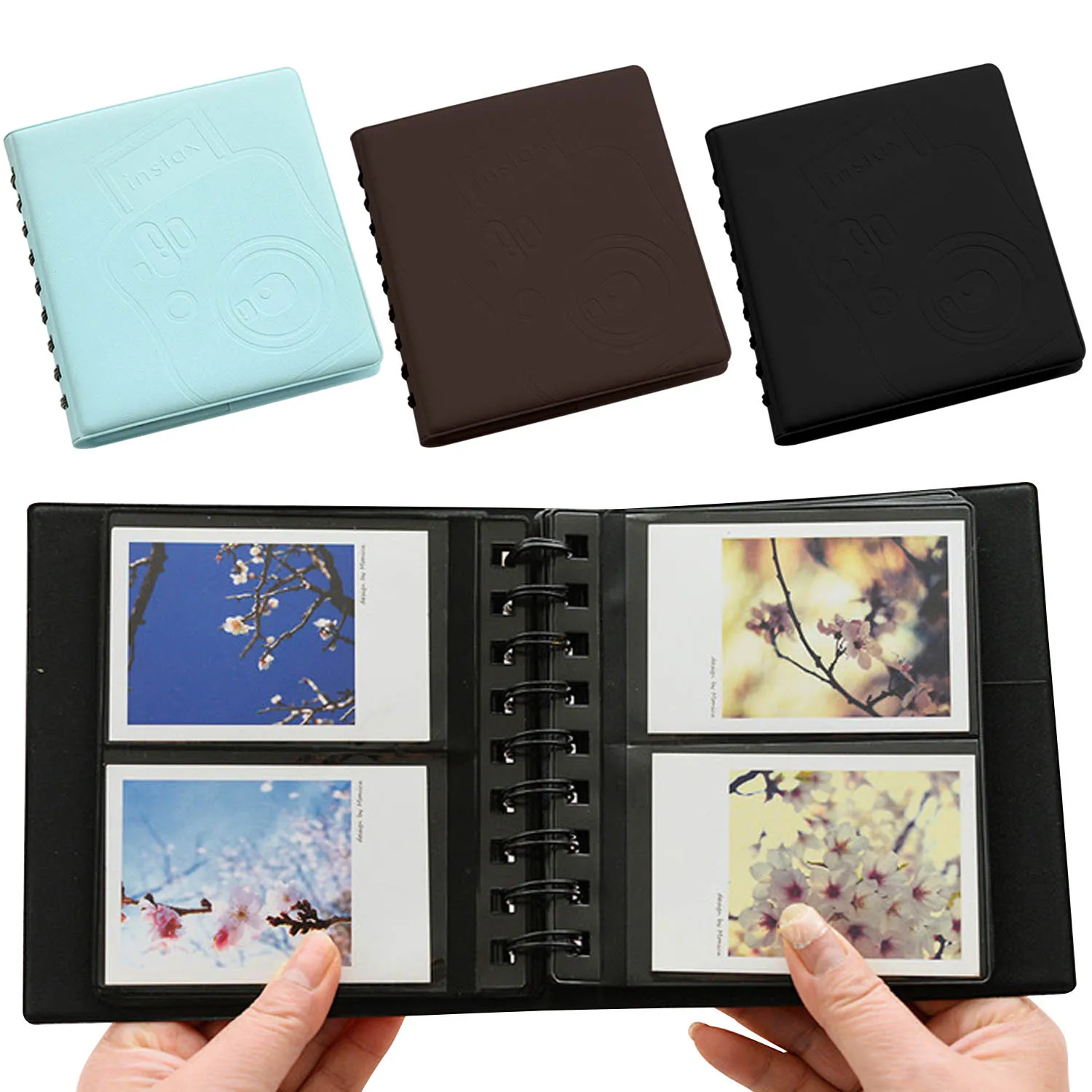 

Gosear 68-Pockets 3inch Fashion Mini Plug-in Photo Album for Fujifilm Fuji Instax Mini 8 7S Camera Accessories Gadgets
