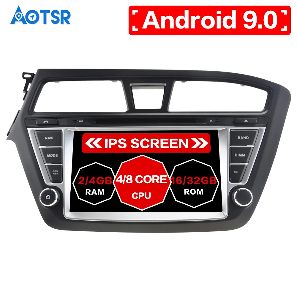 Android 9,0 автомобильный dvd-плеер gps навигация для HYUNDAI I20 2014-2017 Автомобильная Мультимедийная система Автомагнитола радио плеер Аудио Видео Android 9,0 автомобильный dvd-плеер gps навигация для HYUNDAI I20 2014-2017 Автомобильная Мультимедийная система Автомагнитола радио плеер Аудио Видео
