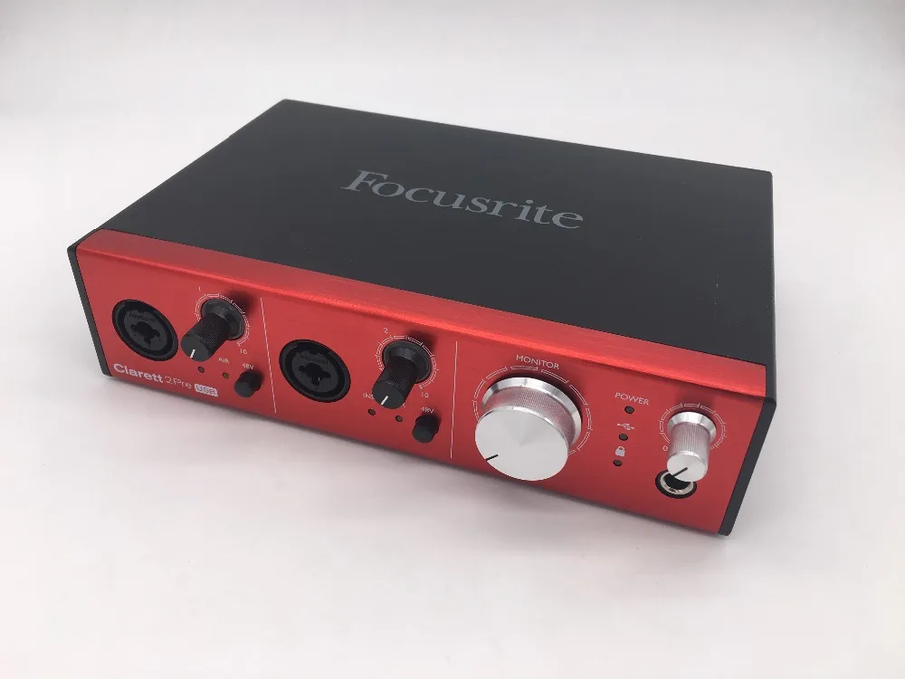 Focusrite carett 2Pre USB Запись Звуковая карта 10 в 4 выхода аудио интерфейс для записи музыки организация