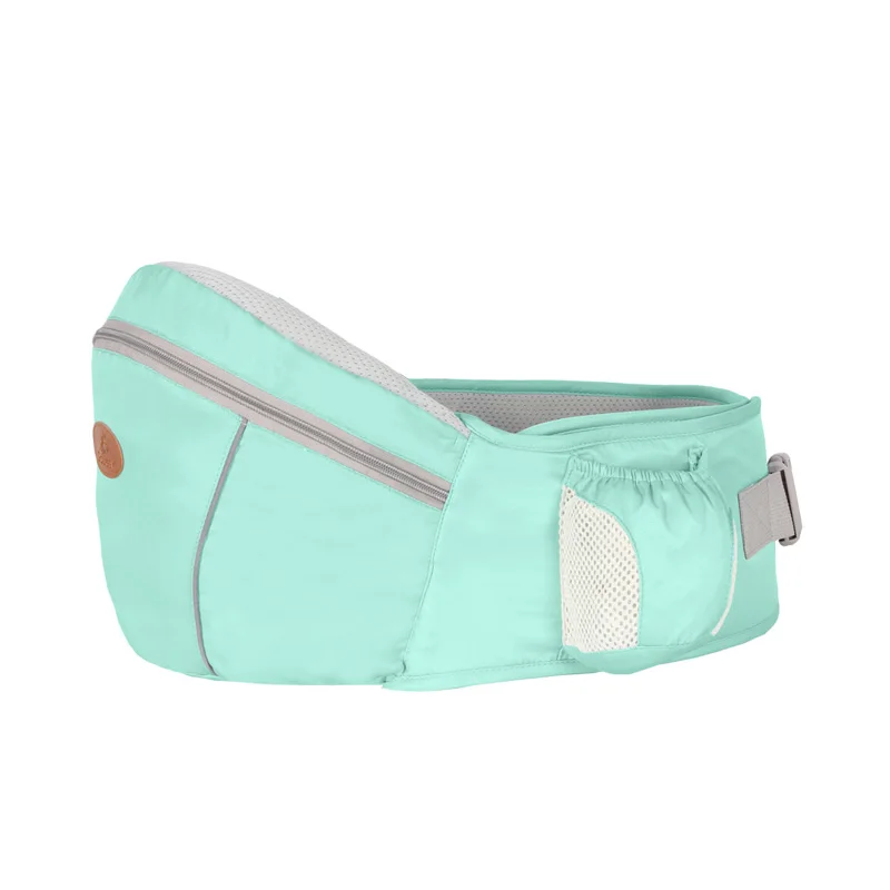 Light green Gabesy безопасности обновления hipseat со светоотражающими полосками слинги для младенцев простой хранения ребенка перевозчика 8 цветов - Цвет: Light green
