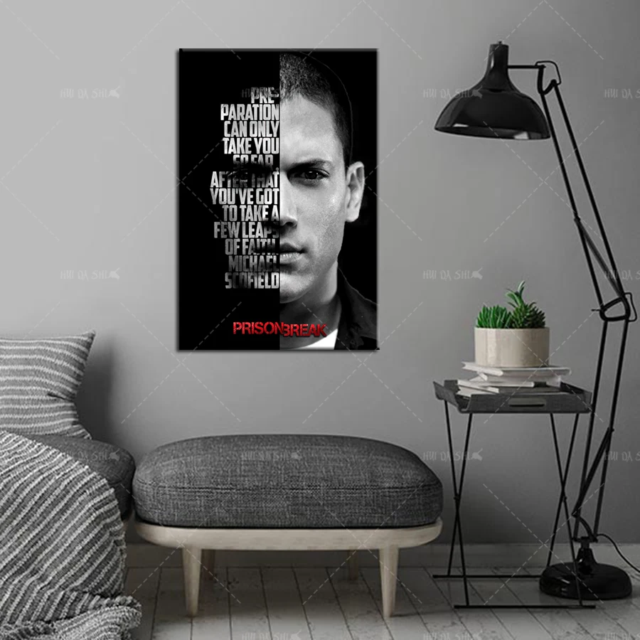 

Tv Show Quotes text art poster Nordic Poster And Prints Wall Art Canvas X074