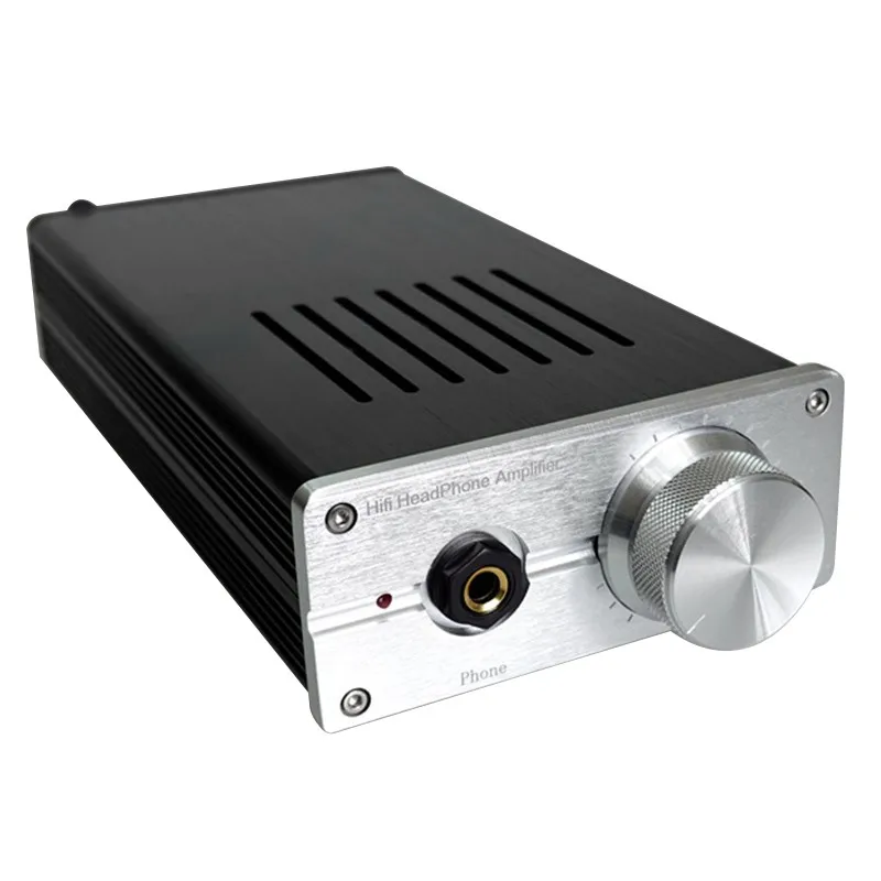 Усилитель для наушников класса A HiFi усилитель для наушников LA5SE MOS-FET с черной/серебряной панелью - Цвет: Silver
