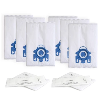 

Replacement Airclean GN 3D Bags Compatible with Miele Classic C1, Complete C1, Complete C2, Complete C3