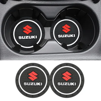 

Car Interior Water Coaster Silicone Pad Accessories Car Pad for Suzuki Logo Swift SX4 Jimny Samurai Vitara Xl Alto Liana Alivio