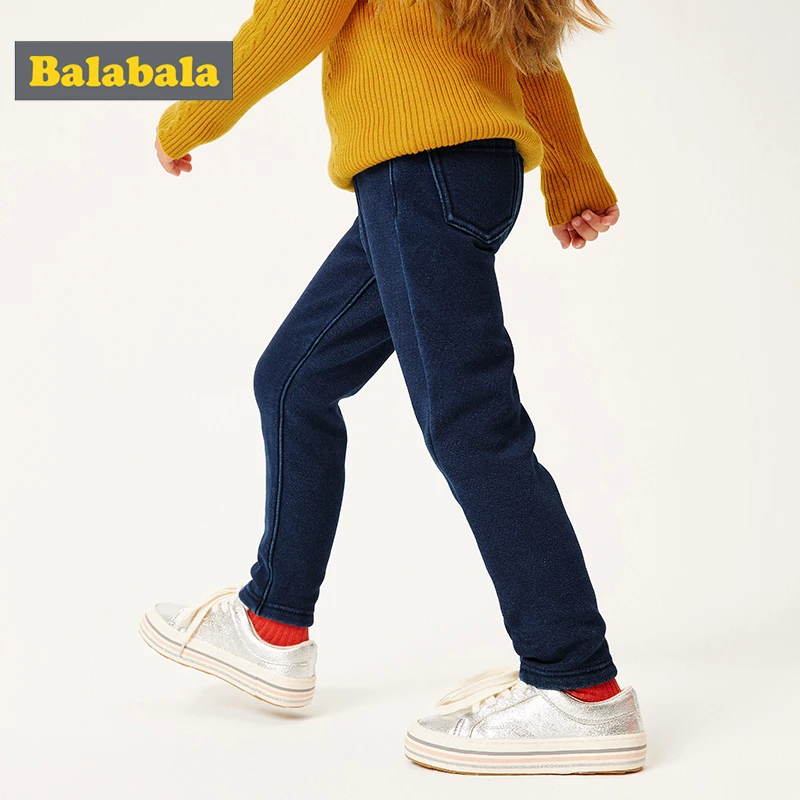 Balabala/детская одежда; джинсы для девочек; вельветовые детские штаны; сезон осень-зима; Новинка года; детские штаны для девочек