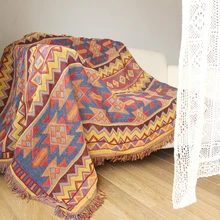 ESSIE домашний ковер килим для дивана гостиной спальни ковер окрашенное в пряже одеяло турецкое этническое покрывало с узором гобелен