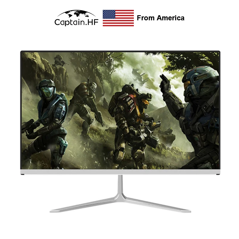 

US Captain Ultra-Thin 21.5Inch 23.6 Inch PC Core CPU I3 I5 I7 Desktop All In One Monoblock Computer for Office and Home