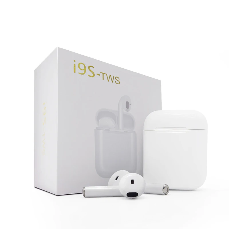 Youbina i9s TWS красочные беспроводные мини-наушники Bluetooth беспроводные наушники стерео портативные Bluetooth гарнитуры V5.0 - Color: WHITE