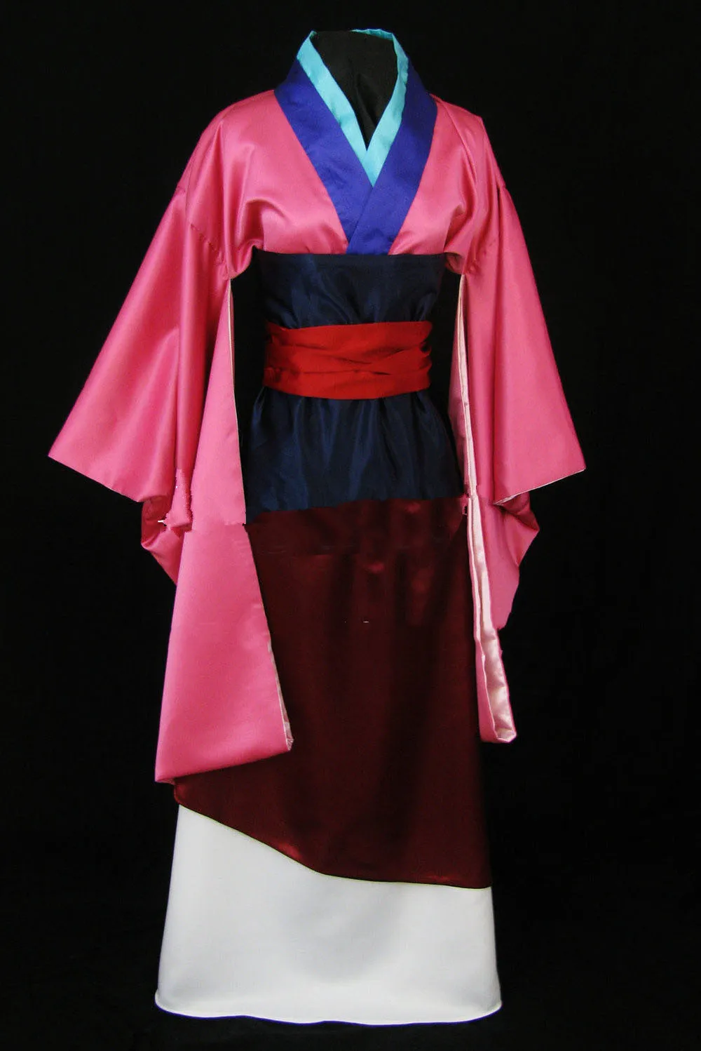 

Promotion Custom Made Adult Asian Hua Mulan Princess Dress Costume Adult Women Halloween Cosplay Costume Dress