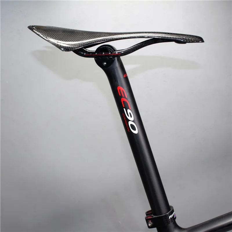 EC90 полностью углеродный руль для велосипеда подседельный штырь Mtb подседельный штырь для горного велосипеда, 27,2/30,8/31,6 мм карбоновый подседельный штырь