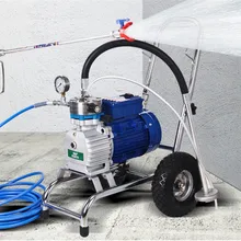 3000 Вт/4000 Вт/4800 Вт Высокое устройство для безвоздушного распыления под давлением Профессиональный безвоздушный распылитель высокого качества покрасочный станок