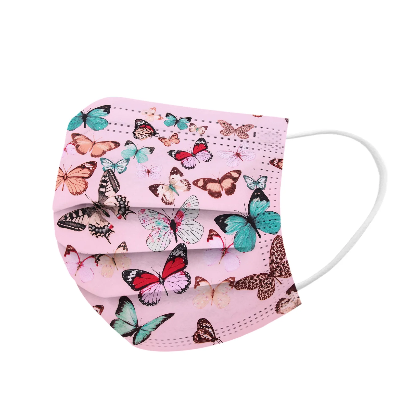 Lot of Children Butterfly Disposable Protection 3 ply Breathable Face Masks Sadoun.com
