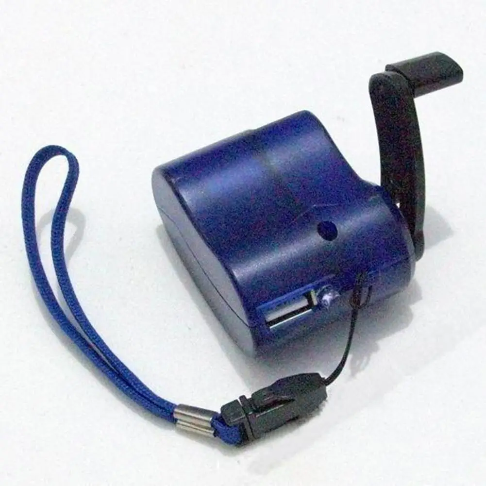 

Outdoor Travel Emergency USB Hand Crank Mobile Phone Charger Generator Dynamo