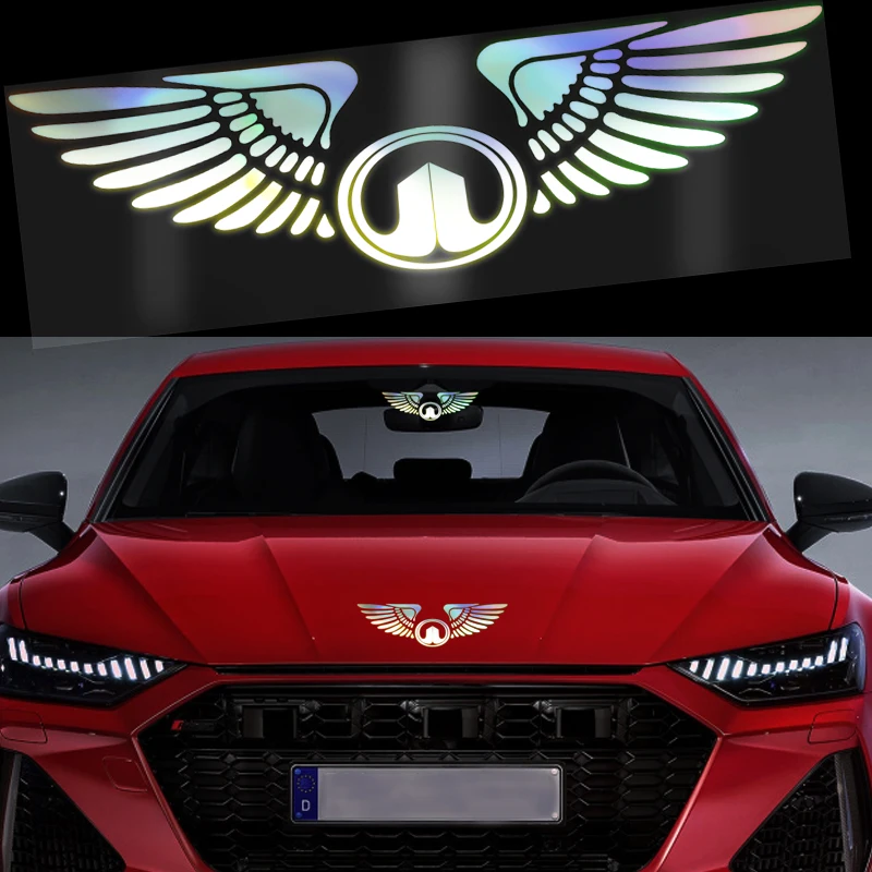 Автомобильная декоративная наклейка 1 шт. для Great Wall Accessories Hover H3 H5 M4 Poer Pao Voleex C30 Wingle