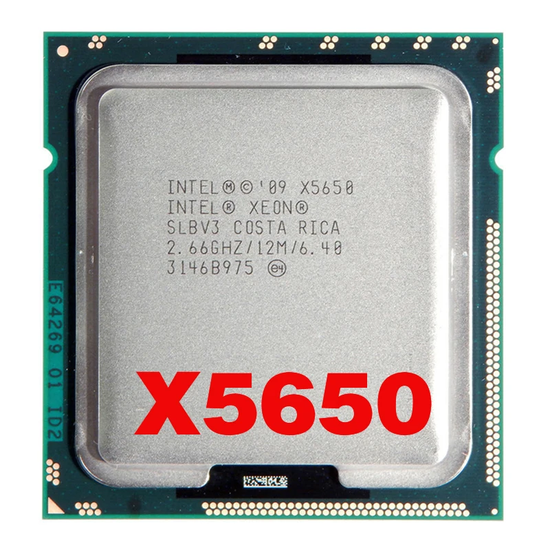 Процессор INTEL xeon X5650 SLBV3 2 66 ГГц/LGA 1366 серверный процессор | Компьютеры и офис