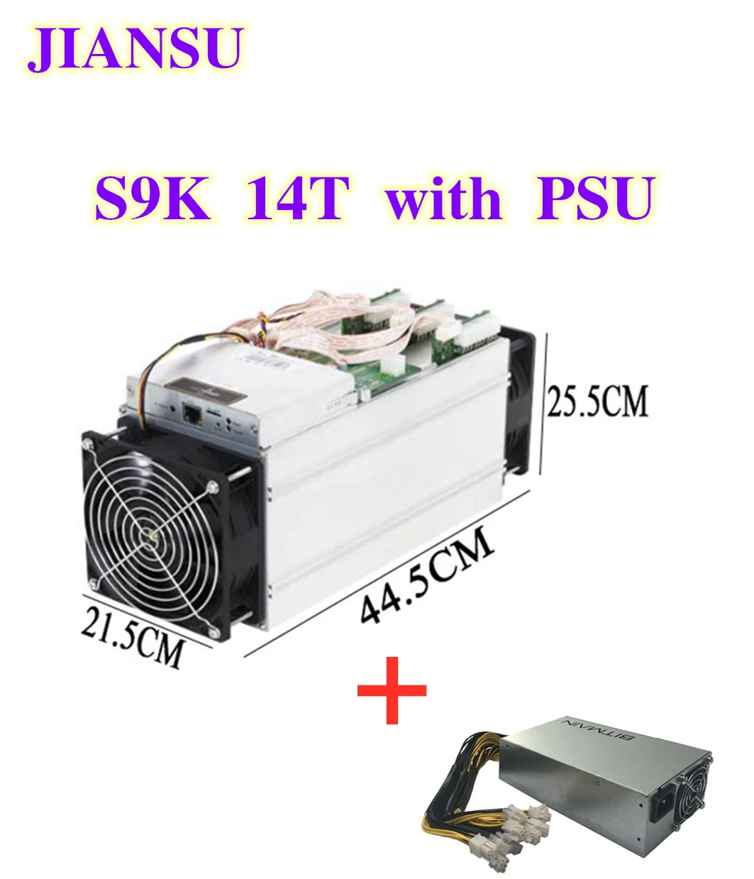 Новинка 80% Майнер AntMiner S9K 14T с блоком питания BTC BCH 7nm Asic Miner лучше чем BITMAIN S9 S9j Z9 WhatsMiner