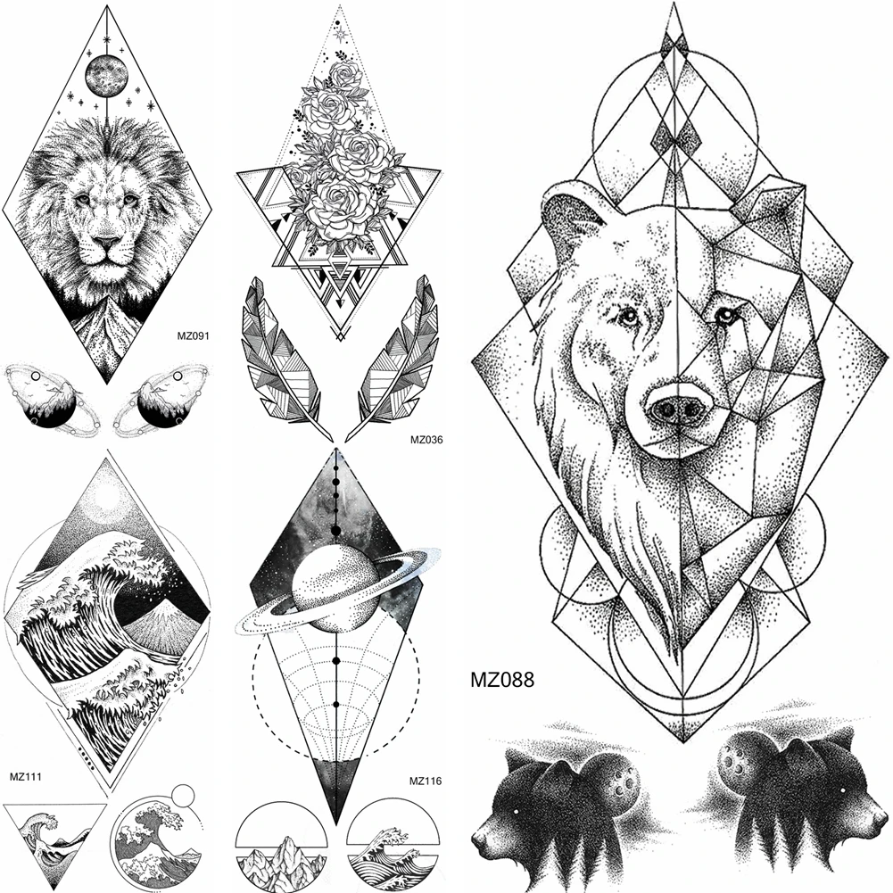 tattoo good lion drawing - Clip Art Library