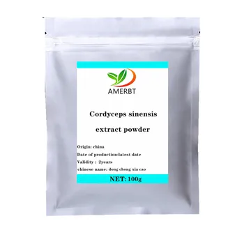 

High Quality Cordyceps Extract cordyceps sinensis extract Powder polysaccharide content 99% Enhance immunity prolong life