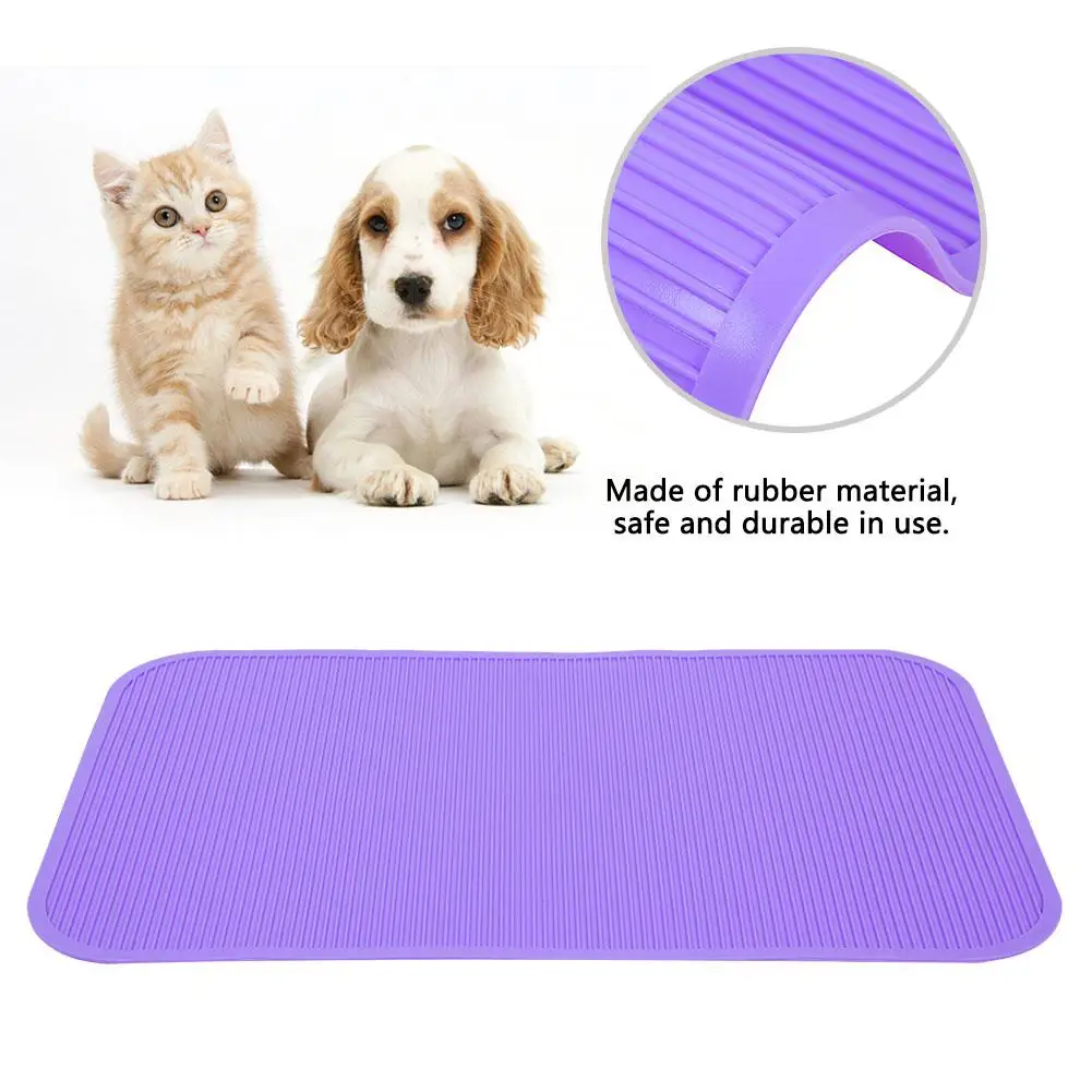 Title 5, Non Slip Rubber Pets Mat for Pet Grooming Bathi...
