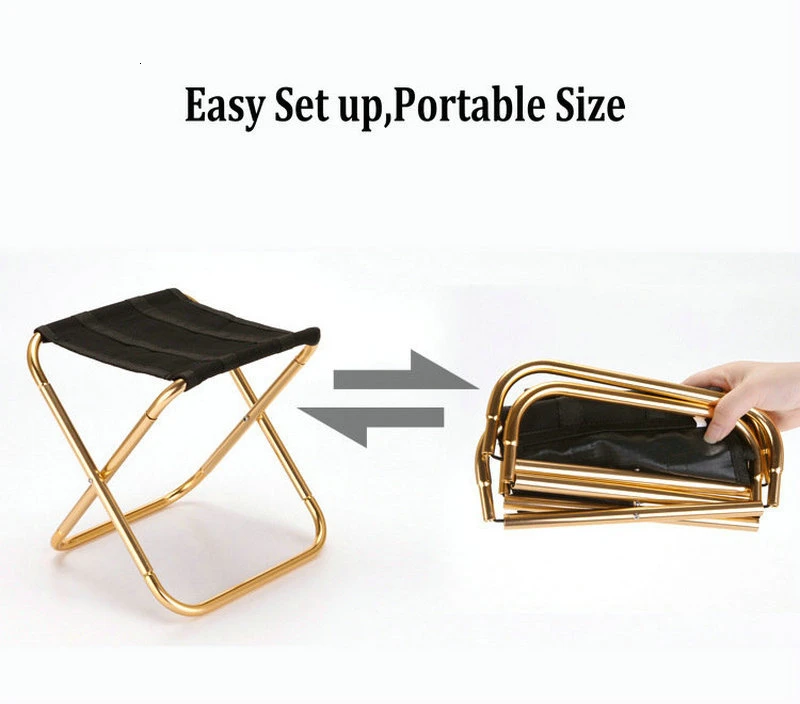 Outdoor Foldable Fishing Chair Ultra Light Portable Folding Backpack Camping Oxford Cloth Picnic Fishing Chair with Bag (11)