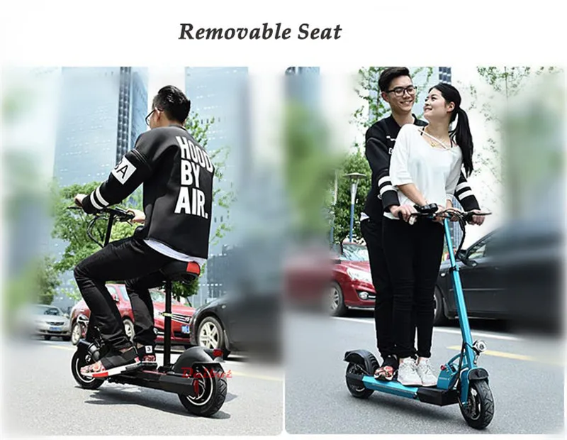 Daibot Electric Kick Scooter Two Wheel Electric Scooters Foldable 10 inch 36v48v Portable Folding Electric Bike (17)