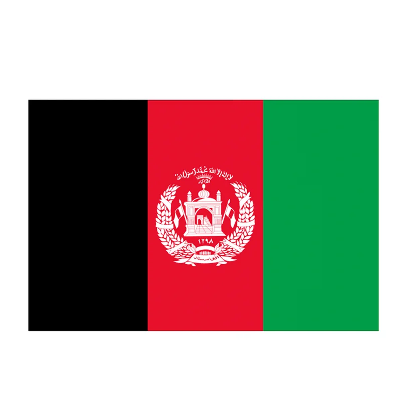 90X150cm Afghanistan Flag Afghan Afghani Kabul National Flags AF AFG Islamic Republic of Afghanistan Banner For Decoration