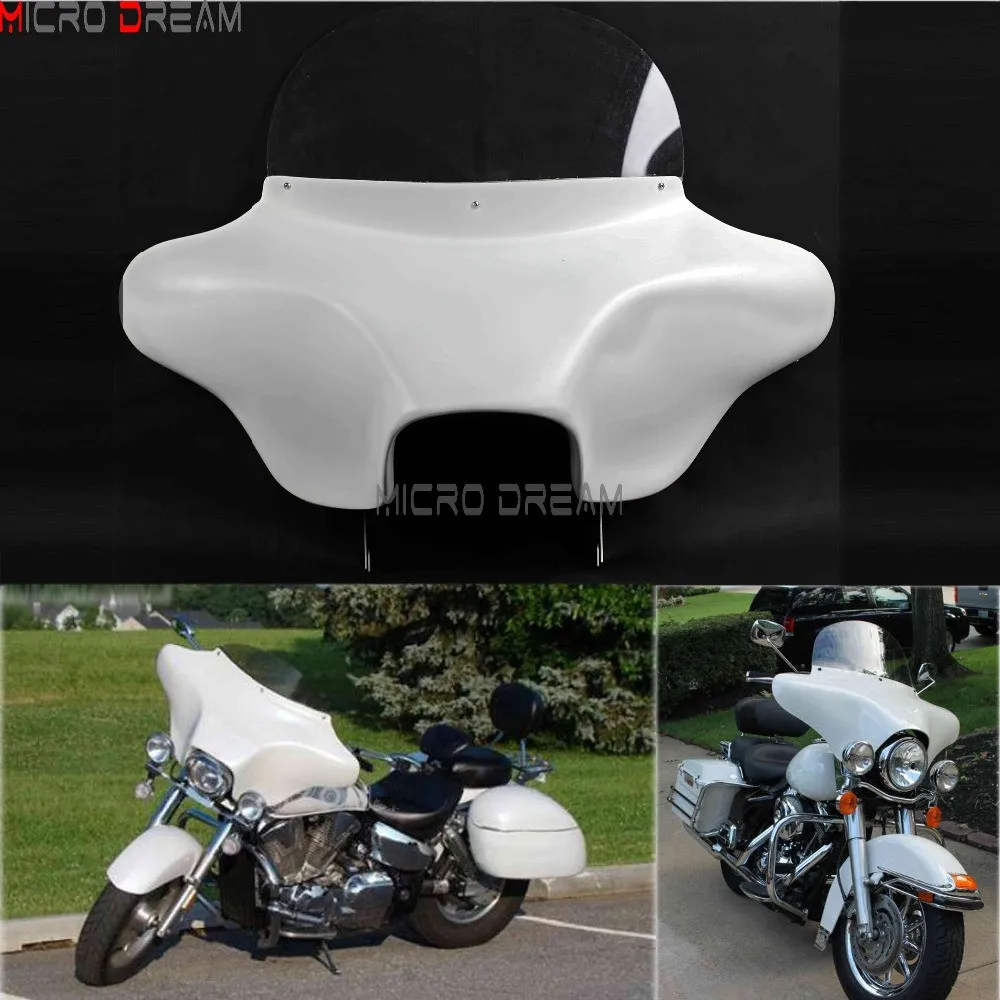Motorcycles Headlight Shades Batwing Fairing Windshield 6x9 Aliexpress