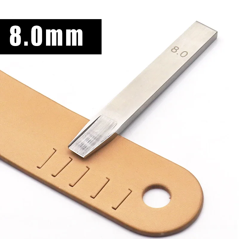 8mm Tool Высококачественные оригинальные плетеные кожаные инструменты для рукоделия инструменты для плетения Дырокол BV ремень тканый узор инструмент инструменты для резки кожи - Цвет: 8mm Tool