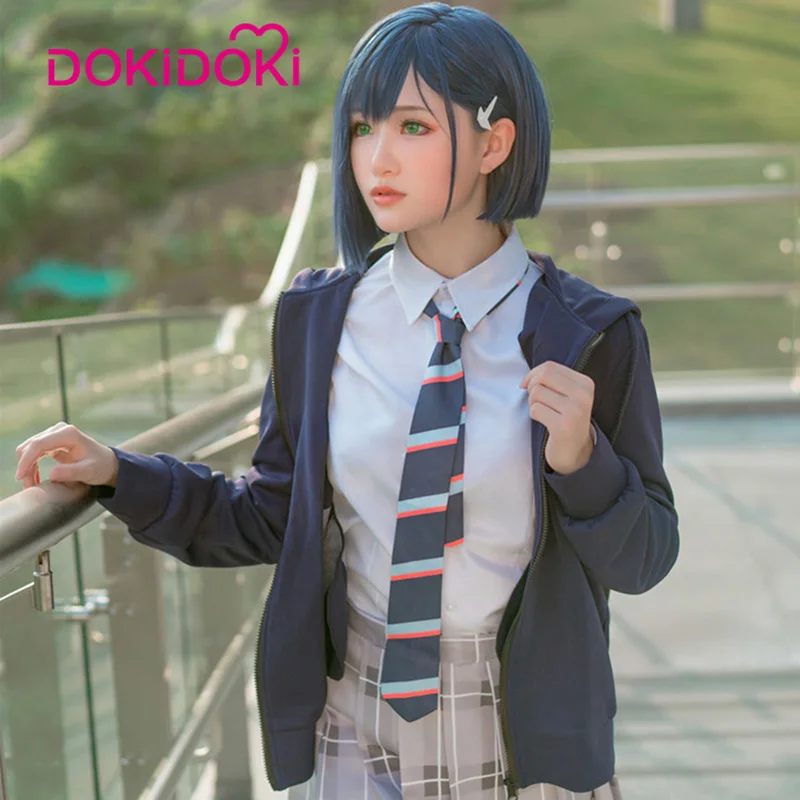 

DokiDoki Anime Cosplay DARLING in the FRANXX ICHIGO Cosplay Costume CODE:015 School Uniform Women DARLING in the FRANXX Costume